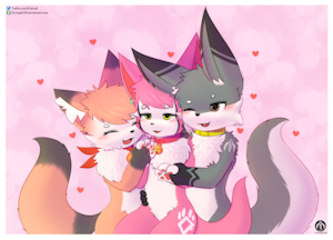 Paws holding