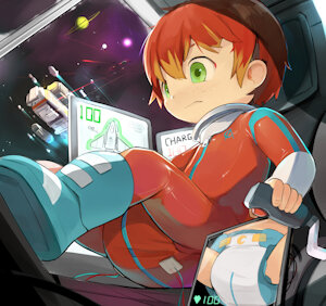Lost child in space