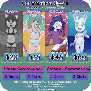 COMMISSIONS OPEN (sep-oct)