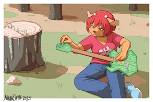 After the pine falls