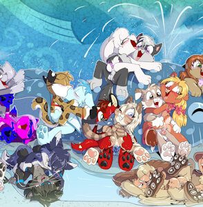 *YCH*_Splashpad shenanigans