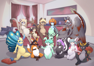 Littlest Harems (Art by Pucco)
