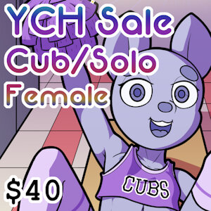 [YCH] "Cheerleadin' the Team" OPEN
