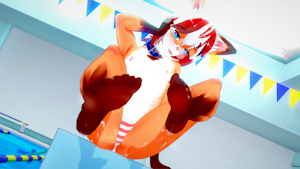 Perv in the pool