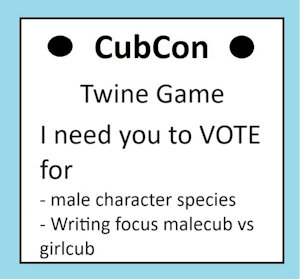 CubCon Twine Game - VOTE