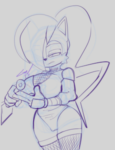ninja sally by galaxyviolet