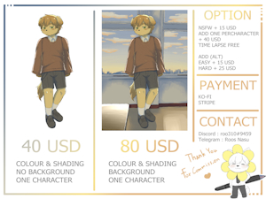 Commission Sheet By ROO310