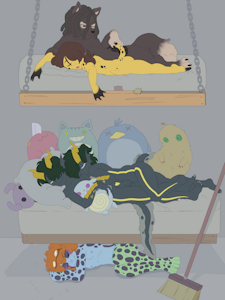 Sleepy Slaves (Art by AmondeTauro)