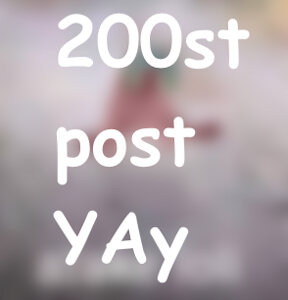 I just reached 200 posts and decided to waste it with a crappy ass meme I did in like five minutes
