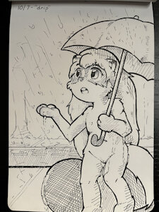 "Drip" - Day 7 Inktober 2023