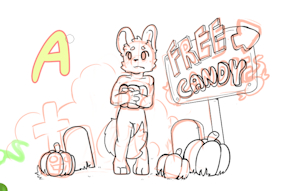 4 YCH IN 2023 Halloweens