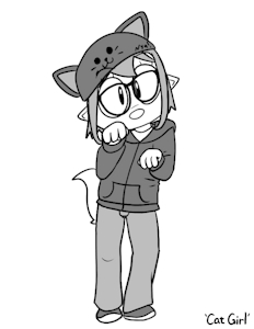 Iztober 2023 - 10. Cat Girl