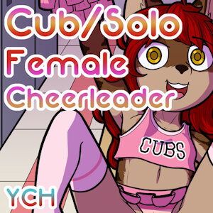 [YCH] "Cheerleadin' the Team" for Riverrat