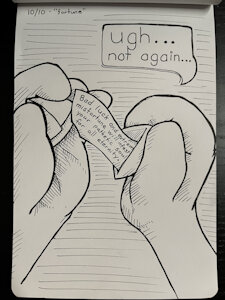 "Fortune" - Day 10 Inktober 2023
