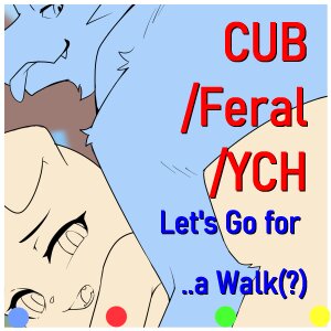 [YCH SALE] Let's go for a walk? (multi slots)