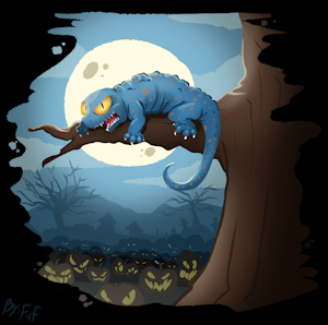 Night of the werelizard!