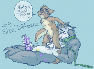 Kinktober 2023 - 9: Size Difference