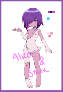 Halloween Collab Adoptable Auction 2023 - Frog Zombie - Alizee & Shouk's Collab