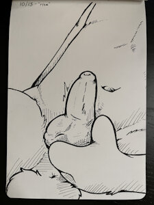"Rise" - Day 13 Inktober 2023
