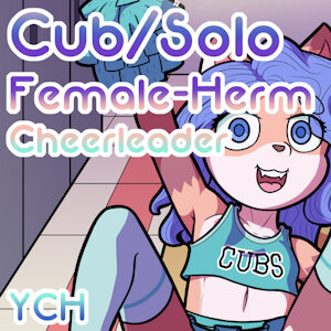 [YCH] "Cheerleadin' the Team" for Zeerna