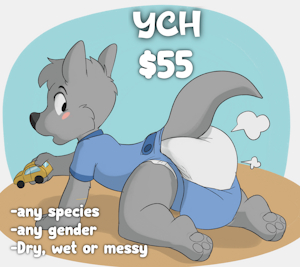 Button popping YCH