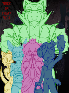 Trick or Treat YCH