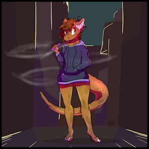 Waiting in the alley