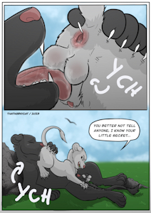 Small But Dominant Cat YCH