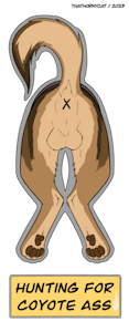 Hunting For Coyote Ass Commission