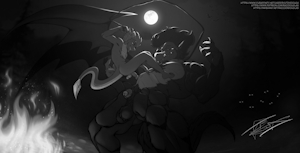 -B/W- SpoopyLongs Halloween Special