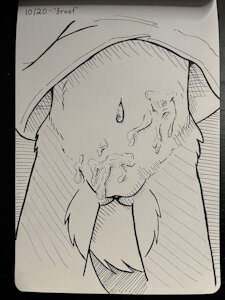 "Frost" - Day 20 Inktober 2023