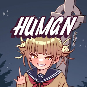 Toga Himiko Peeing on a Grave [Commission]