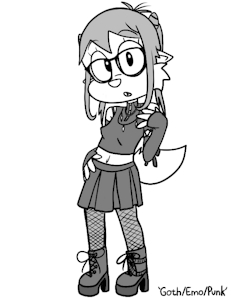 Iztober 2023 - 22. Goth/Emo/Punk