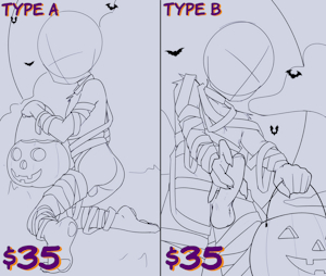 Halloween YCH ($35) Slots OPEN!