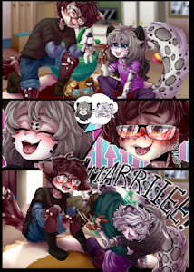 "Two snow-white trobles" [Page 1]