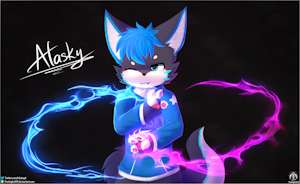 Alasky [Art gift] (Speedpaint)