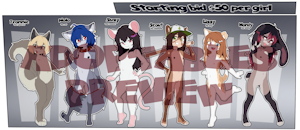*ADOPTABLES* Preview