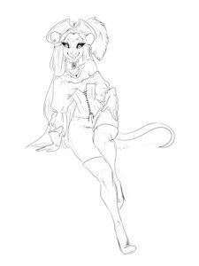 aged up Skyler Halloween 3 - by Sweltering