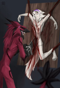 Chainsaw action - by Scherr