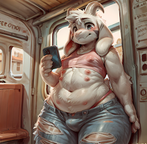 Ridding the train