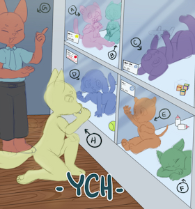Pet Shop YCH Auction