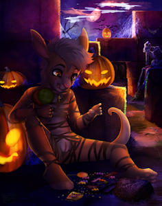 Halloween Hay Maze multislot YCH