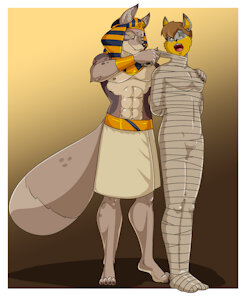 Frank and Nate: Mummy Session