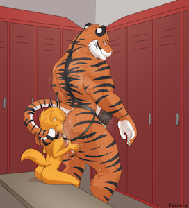 Locker Room Shenanigans