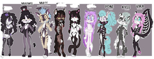 *ADOPTABLES*_Day of the dead
