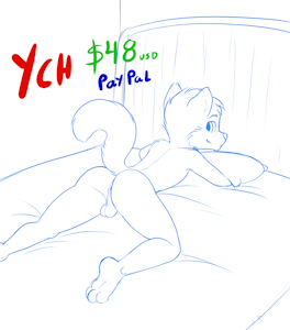 waiting for dad YCH