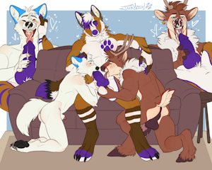 “sharing a candy” By Jnkyrd