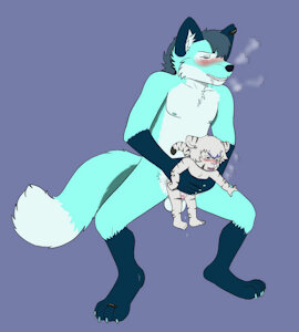 Kaibly babysitting Darki