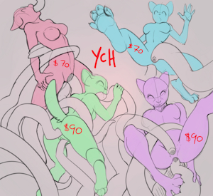 tentacle attack! YCH