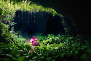 Lush caves